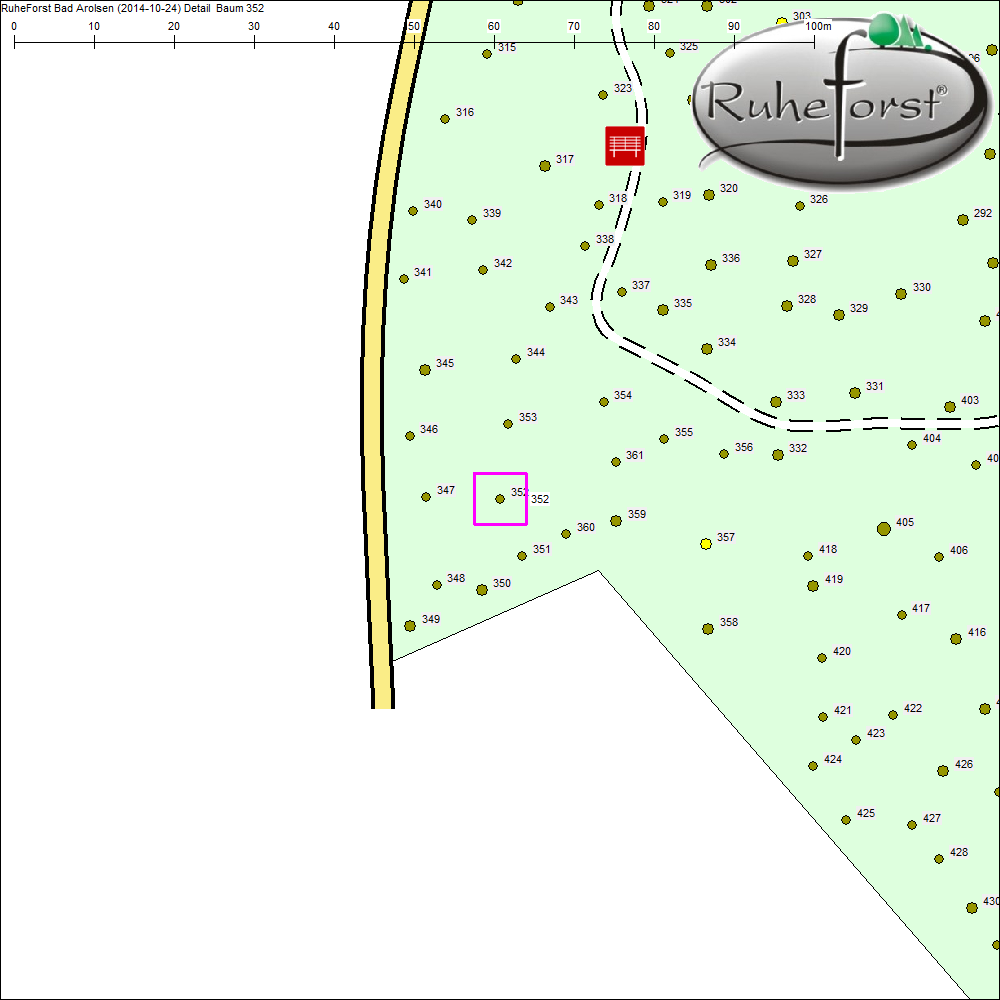 Detailkarte zu Baum 352