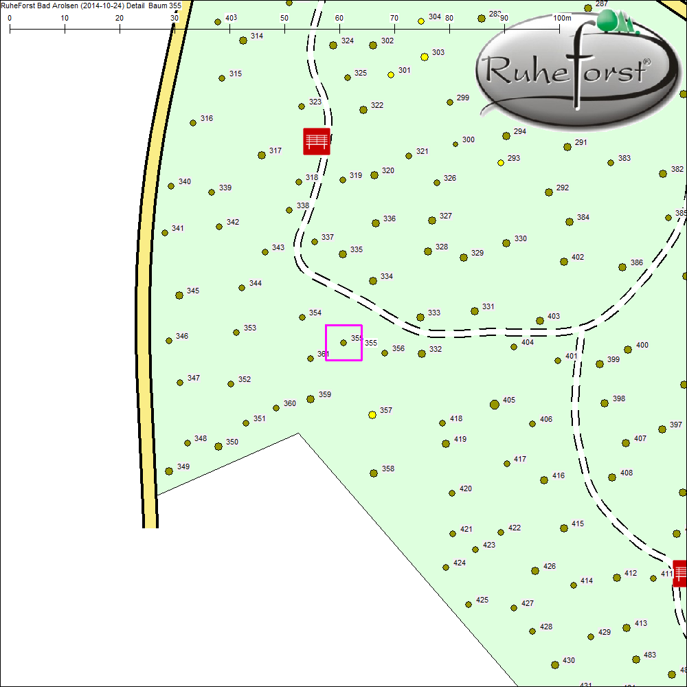 Detailkarte zu Baum 355