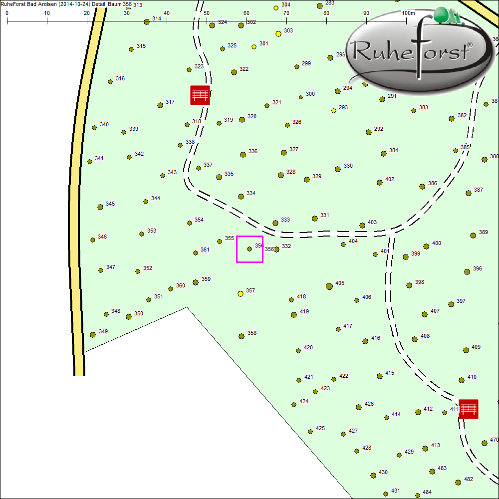 Detailkarte zu Baum 356