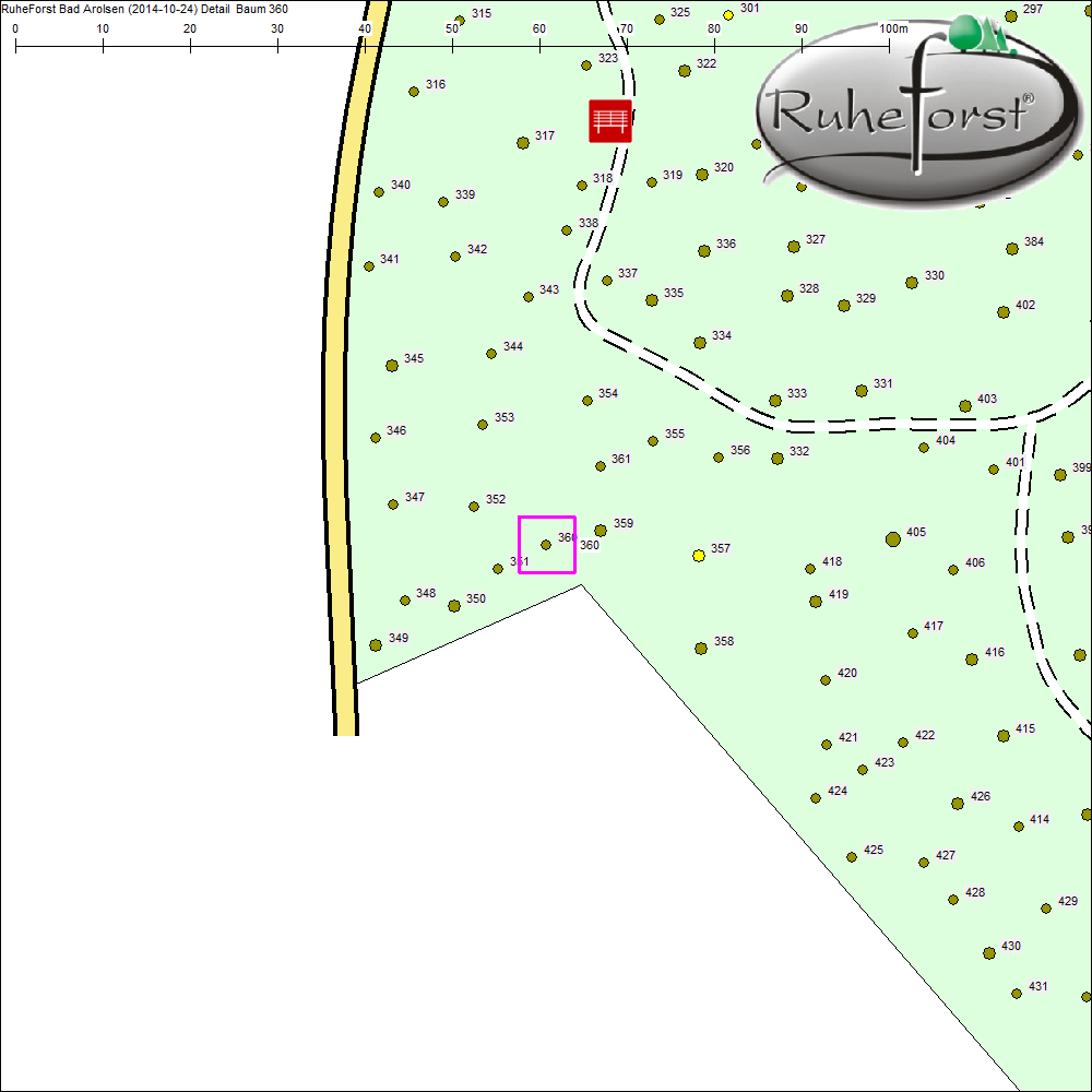 Detailkarte zu Baum 360