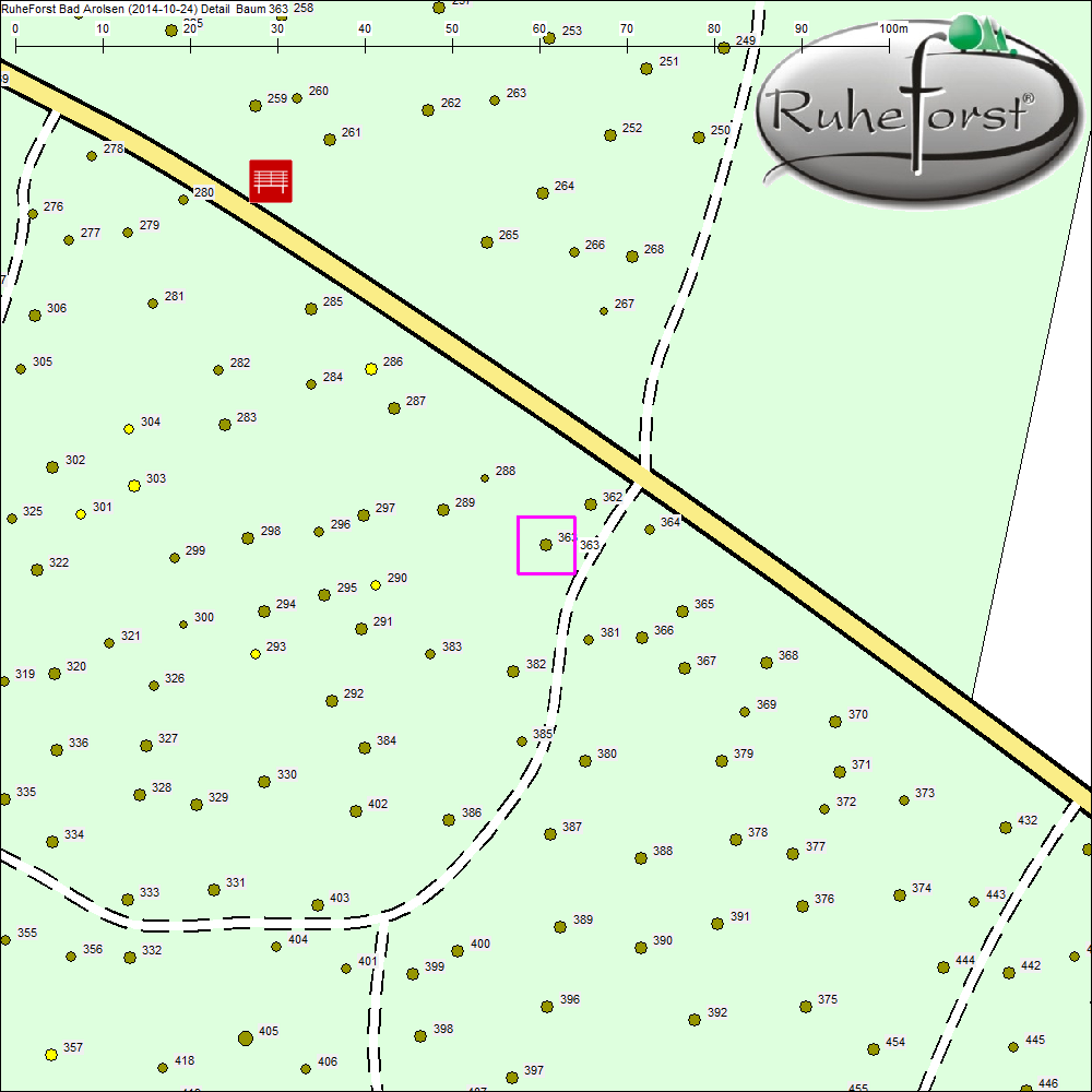 Detailkarte zu Baum 363
