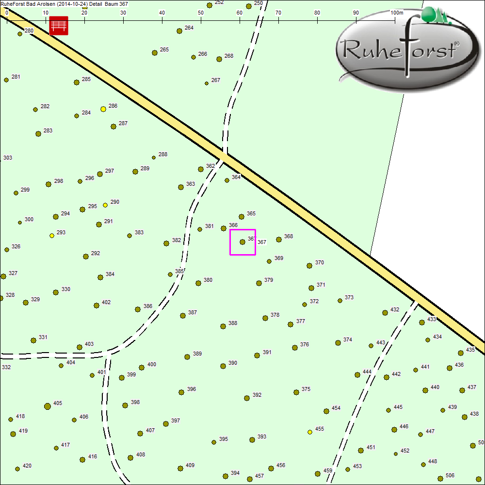 Detailkarte zu Baum 367