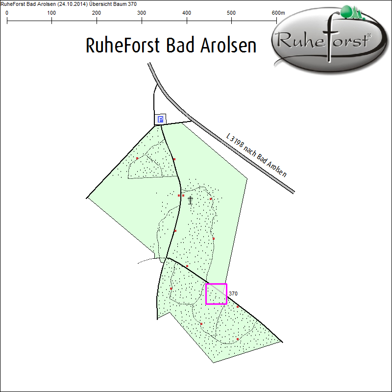 &Uuml;bersichtskarte zu Baum 370