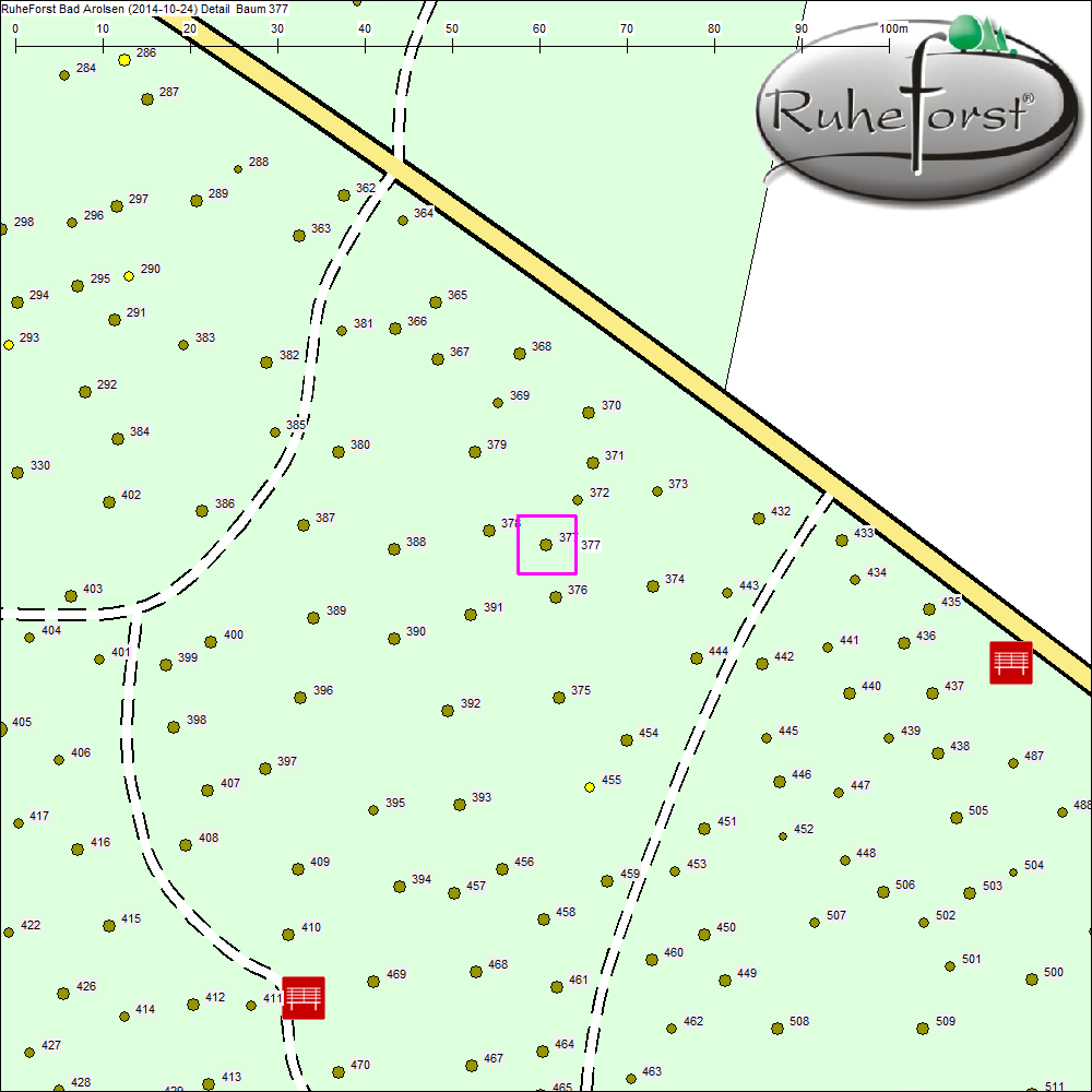 Detailkarte zu Baum 377