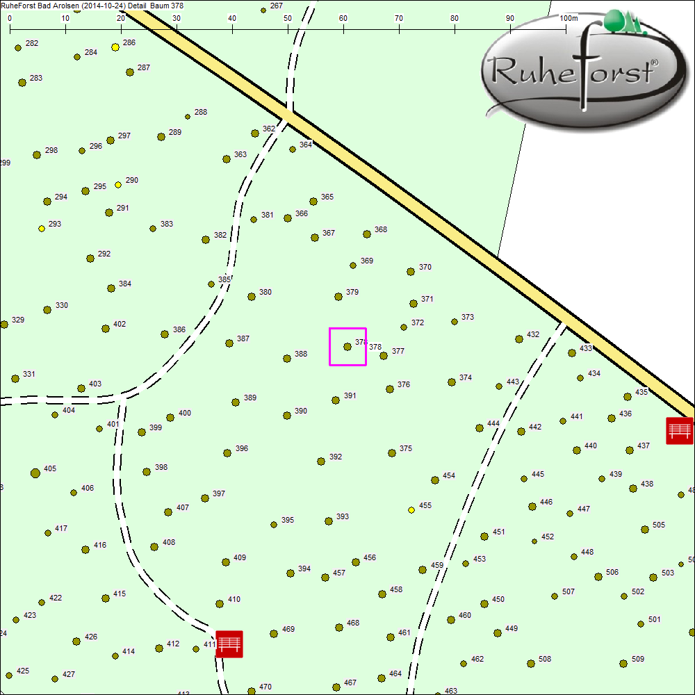 Detailkarte zu Baum 378