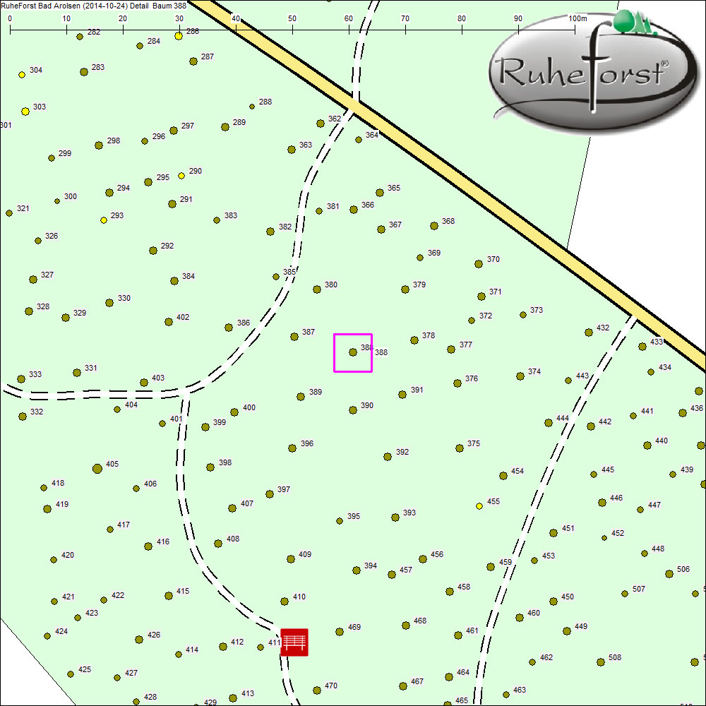 Detailkarte zu Baum 388