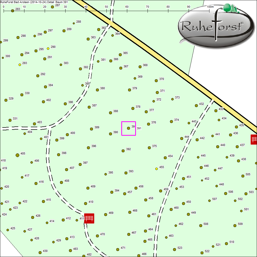 Detailkarte zu Baum 391