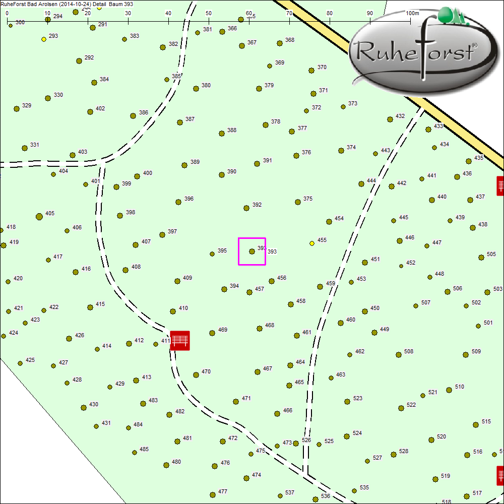 Detailkarte zu Baum 393