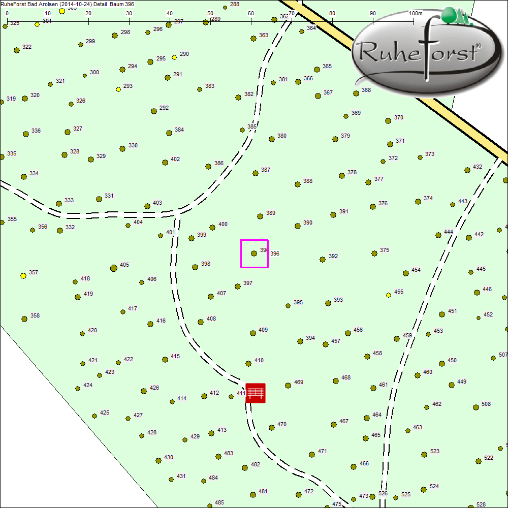 Detailkarte zu Baum 396