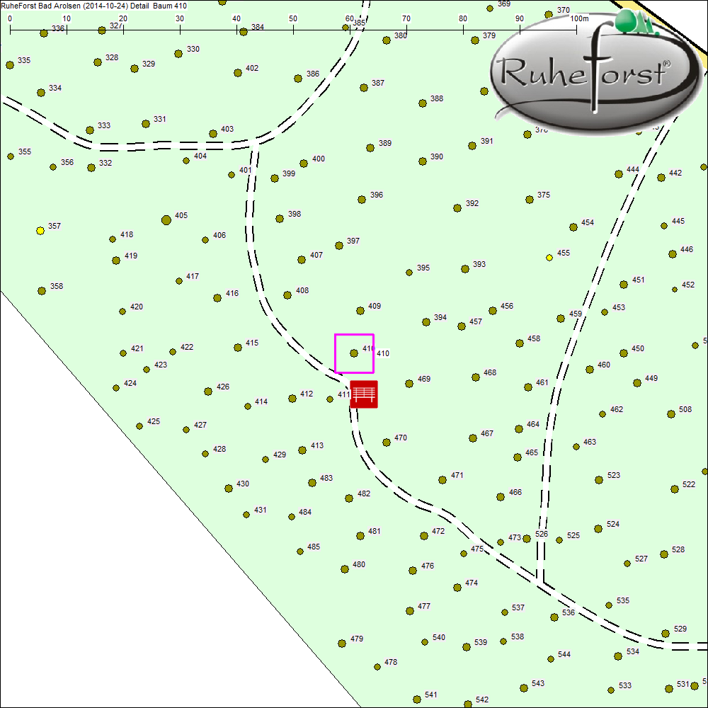 Detailkarte zu Baum 410