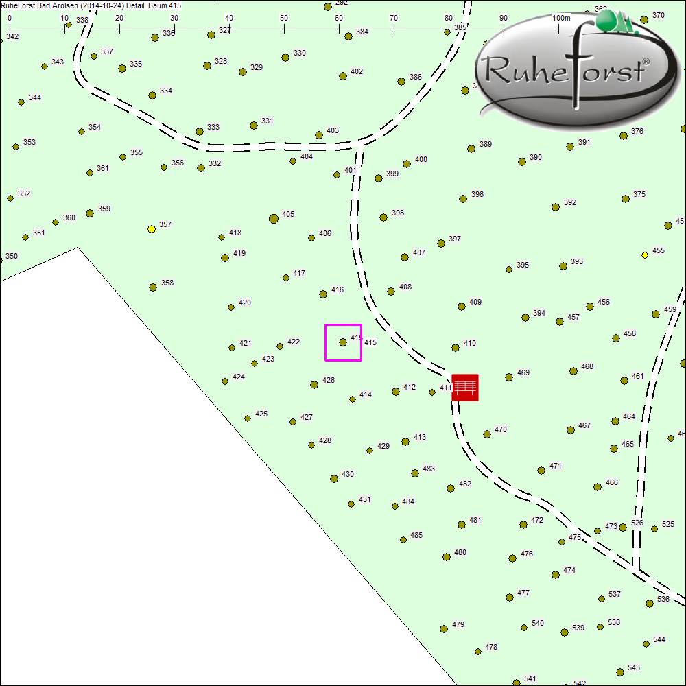Detailkarte zu Baum 415