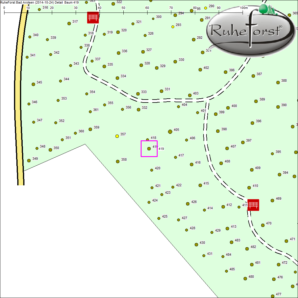 Detailkarte zu Baum 419