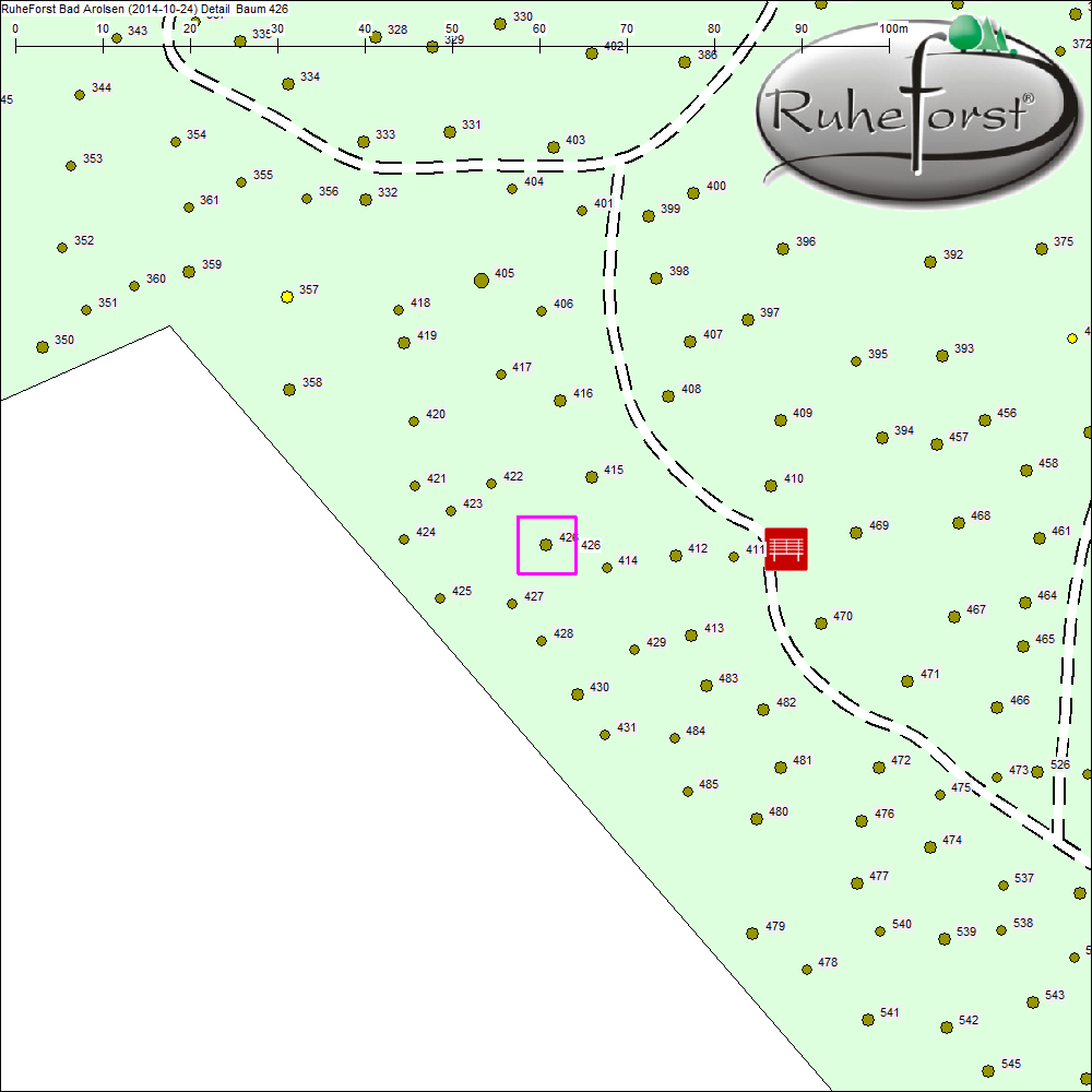 Detailkarte zu Baum 426