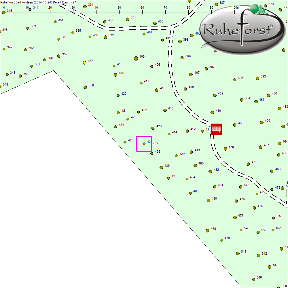 Detailkarte zu Baum 427
