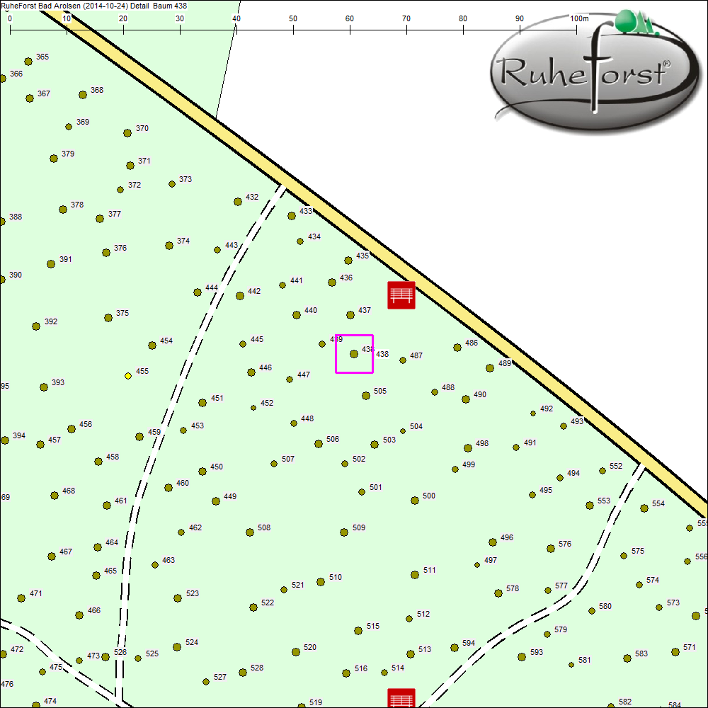 Detailkarte zu Baum 438