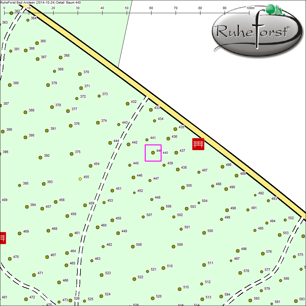 Detailkarte zu Baum 440