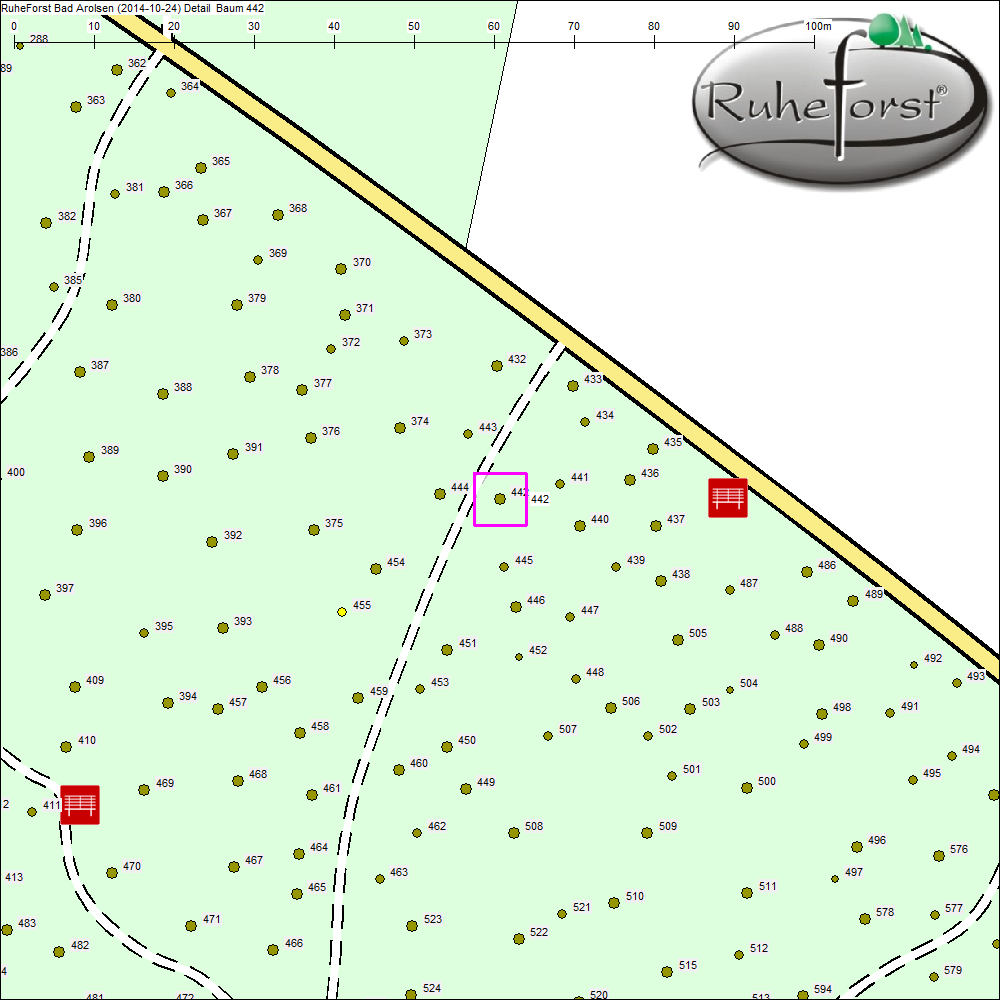 Detailkarte zu Baum 442