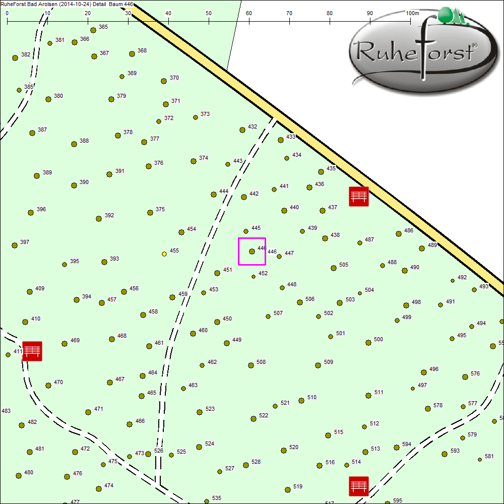Detailkarte zu Baum 446