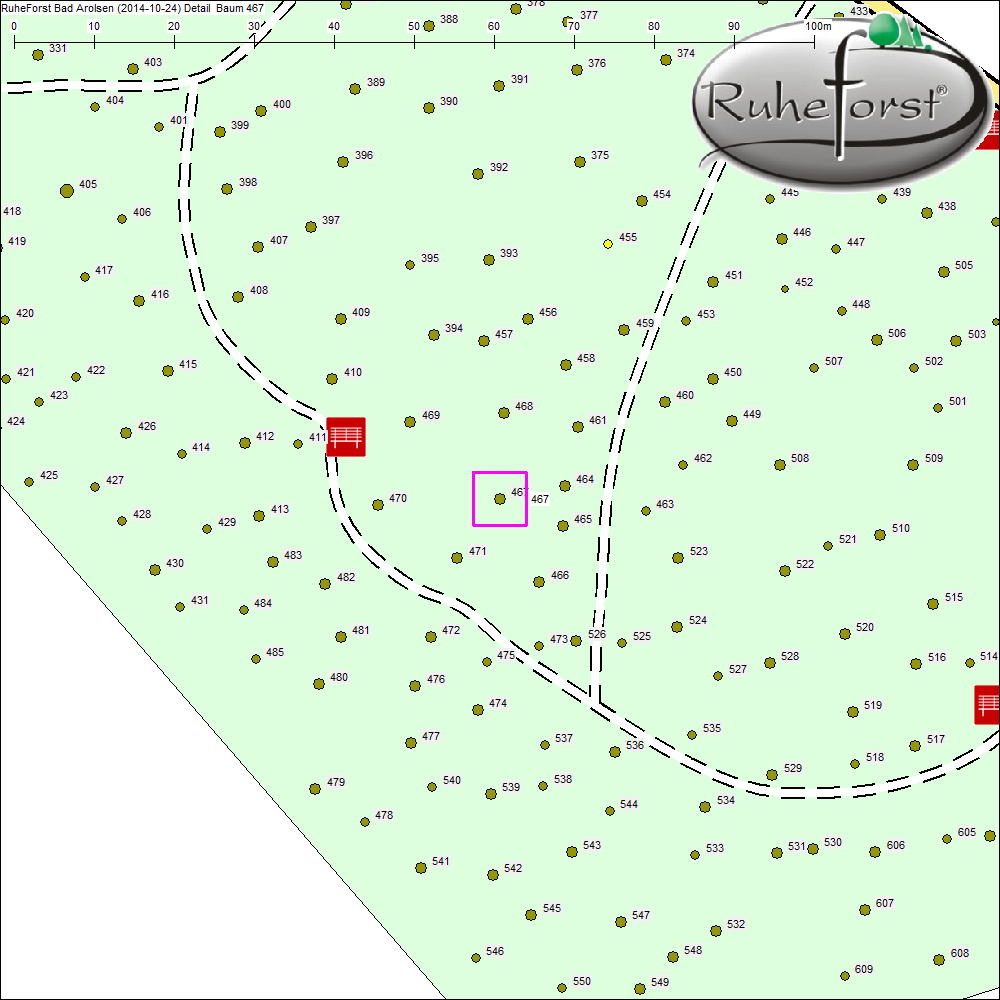 Detailkarte zu Baum 467