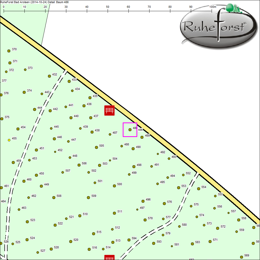 Detailkarte zu Baum 486