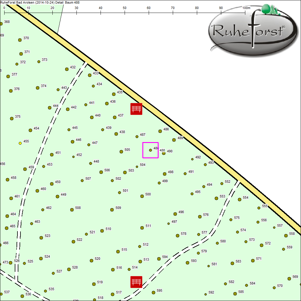 Detailkarte zu Baum 488