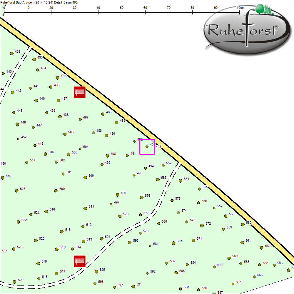 Detailkarte zu Baum 493