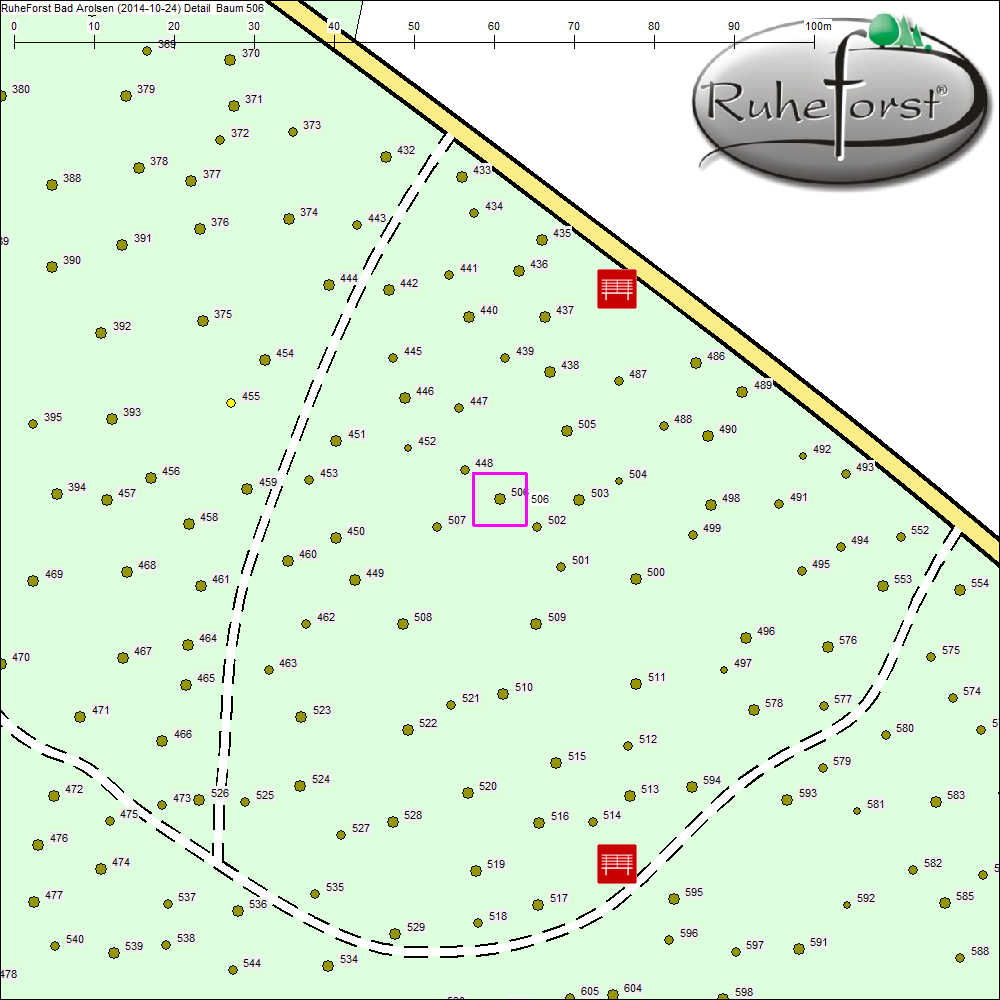 Detailkarte zu Baum 506