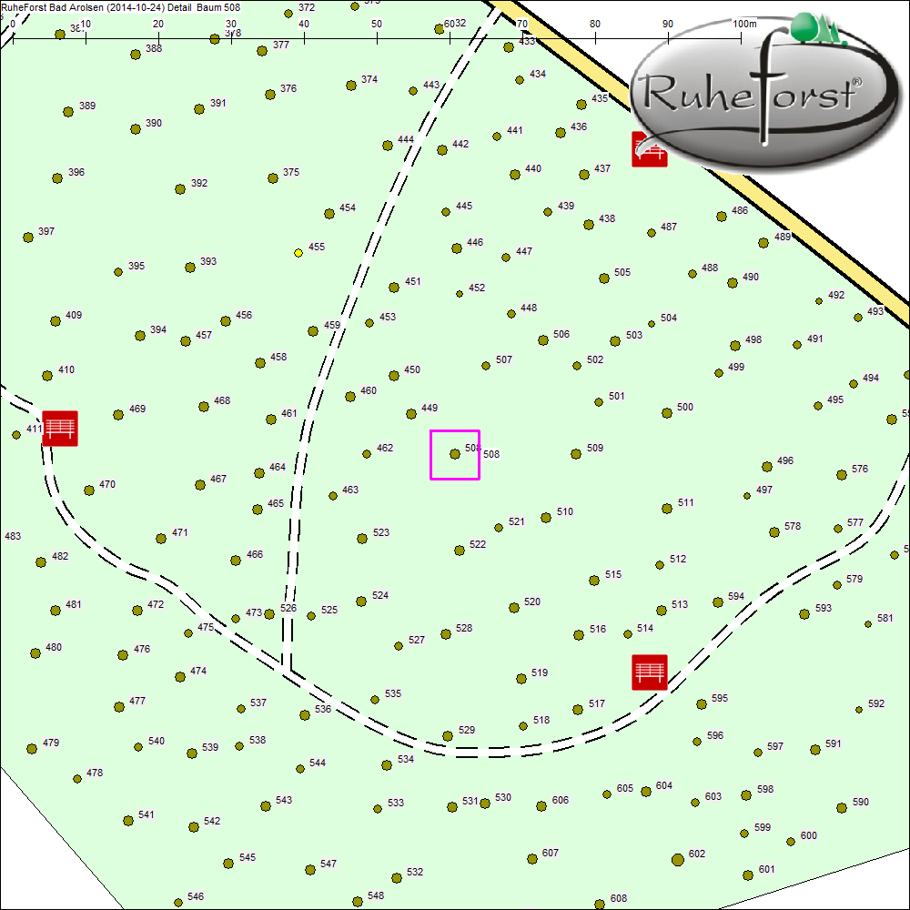 Detailkarte zu Baum 508