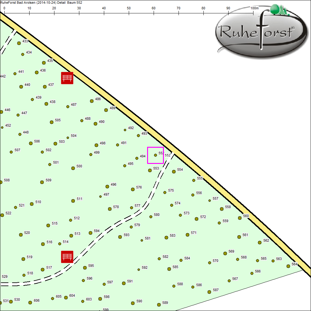 Detailkarte zu Baum 552