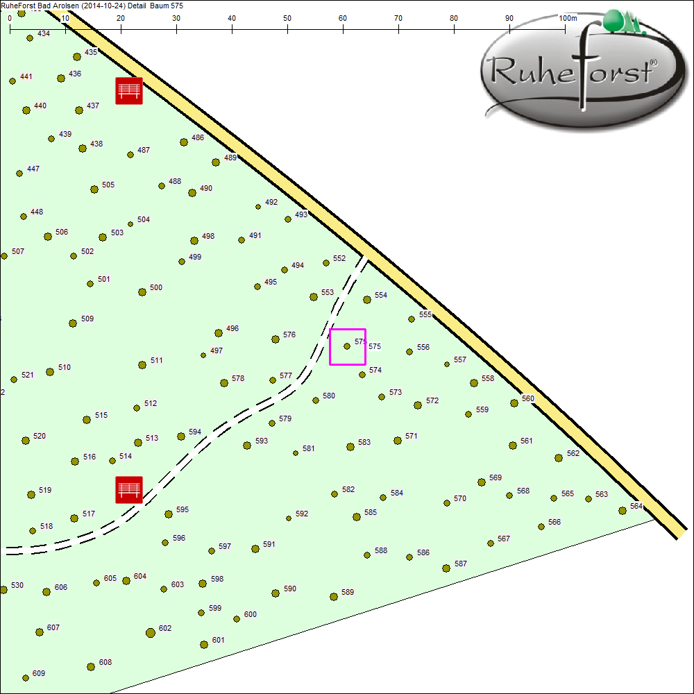 Detailkarte zu Baum 575