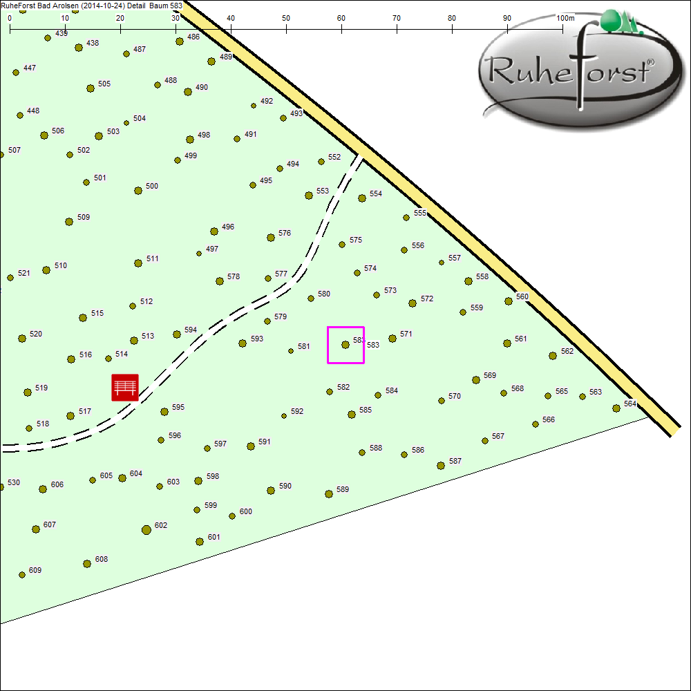 Detailkarte zu Baum 583