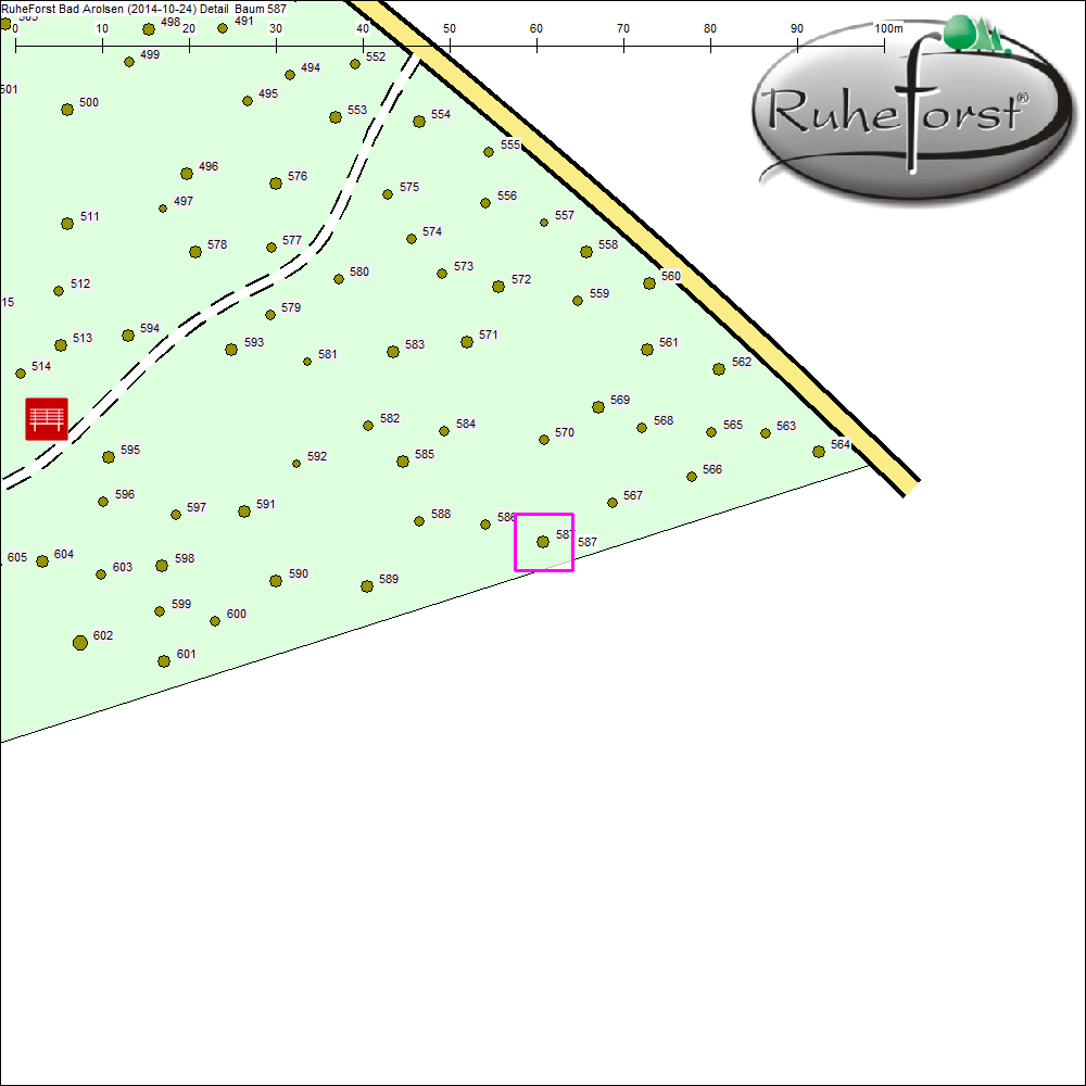 Detailkarte zu Baum 587