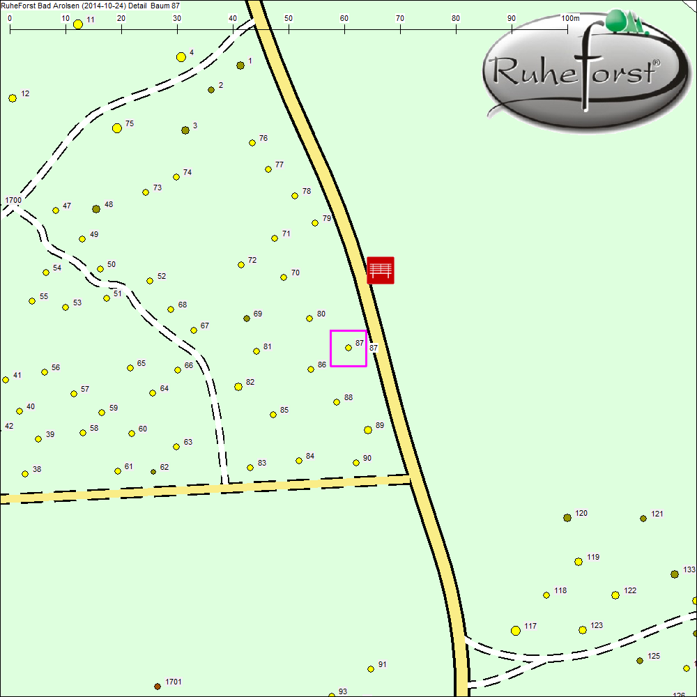 Detailkarte zu Baum 87