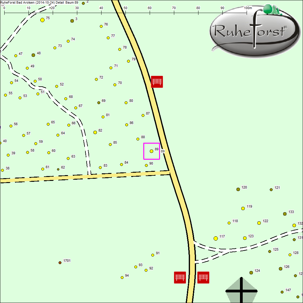 Detailkarte zu Baum 89
