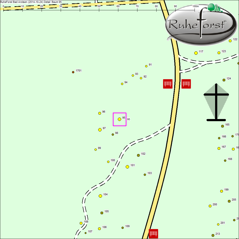 Detailkarte zu Baum 95