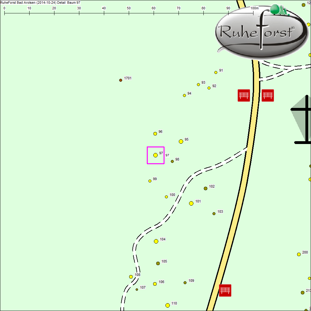 Detailkarte zu Baum 97